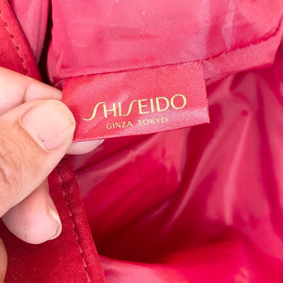 SHISEIDO Ginza Tokyo Large Red and Pink Tote Bag - Picture 9 of 11